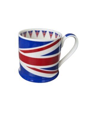 Queens by Churchill Union Jack British UK Flag Cup Mug